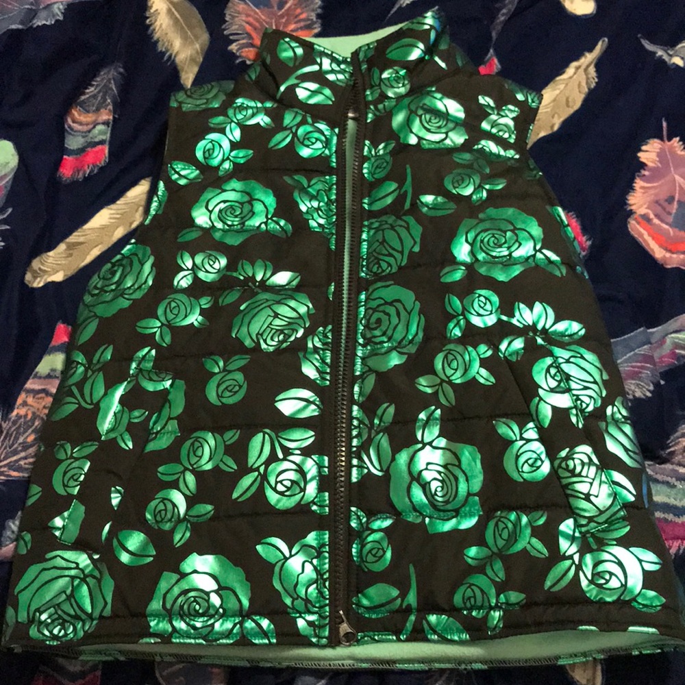 Teal vest
